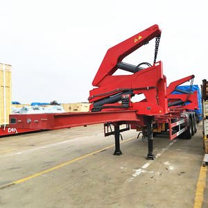 Nieuwe 20ft 40ft zijlader container zijlader aanhanger zelfladende aanhanger vrachtwagen aanhanger - Product Image 3