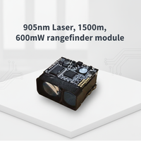 Módulo de Sensor Láser LiDAR XD-S1500 905nm 1500m DToF, Sensor Fotoeléctrico de Distancia para Golf, Caza, Drones, UART TTL