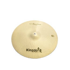 Platillos Hechos a Mano Kingdo 2026, Nuevo Precio, Colección B20, Platillos de Jazz Crash de 16 Pulgadas, Juego de Platillos Completo, Instrumentos Musicales - Product Image 1