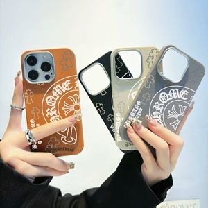 Elegante Custodia Antiurto in Pelle PU con Motivo a Croce per <span class=keywords><strong>iPhone</strong></span> 17 Pro Max 16 15 14 13 12 <span class=keywords><strong>11</strong></span>, <span class=keywords><strong>Cover</strong></span> di Stile alla Moda - Product Image 1