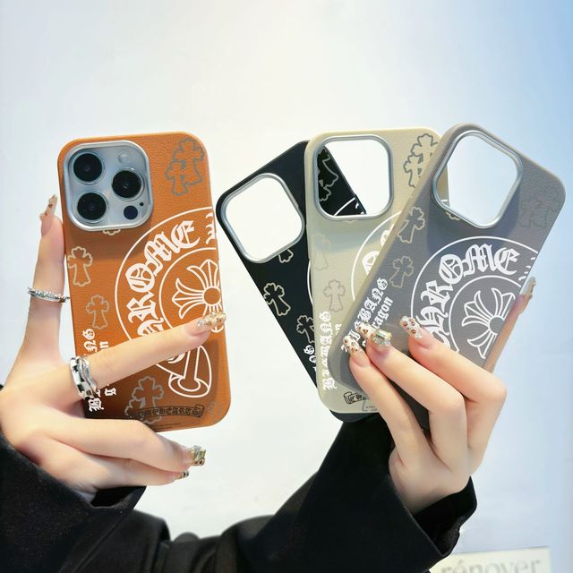 Stylish Cross Pattern Pu Leather Shockproof Phone Case for iphone 17 Pro Max 16 15 14 13 12 11 Fashion Brand Style Cover