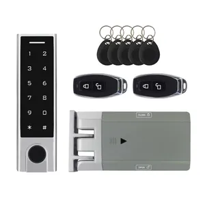 Wireless Fingerprint RFID Keypad Access Control System IP65 Wireless Fingerprint Lock Kit