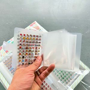 25 autocollants par paquet, organisateur de rubans adhésifs Xiao Bi Ga, mini-planificateur créatif, autocollants <span class=keywords><strong>pour</strong></span> ongles, matériel décoratif DIY, livre d'autocollants - Product Image 4