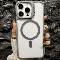 Étui de téléphone en TPU givré de conception de luxe pour iPhone 14 Plus 13 15 Pro Max étuis de téléphone portable à couverture mate magnétique