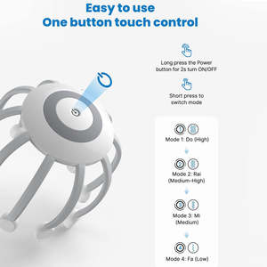 2024 miglior massaggiatore per la testa di polpo più venduto di Amazon: rilassati, migliora il sonno-Wireless, vibrazioni, nuovo prodotto di tendenza - Product Image 5