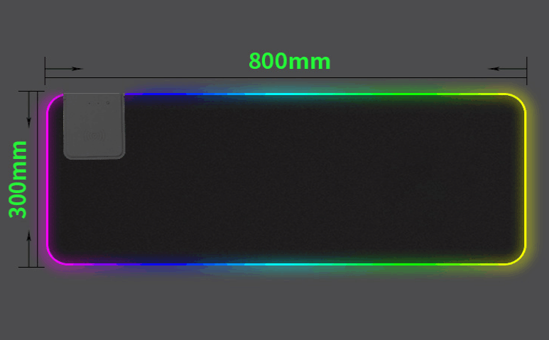 Chargeur sans fil de 800*300*4mm