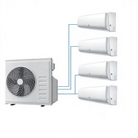 Système VRF Multi-Zones 6HP 220V 50Hz R410A Classe Économie d'Énergie pour Usage Domestique et Commercial