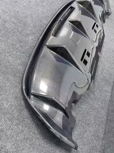 Diffuseur de pare-chocs arrière en fibre de carbone, aileron d'échappement, kit carrosserie pour Audi R8 GT V8 <span class=keywords><strong>V10</strong></span> Coupé 2010-2015 - Product Image 2