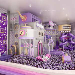 Spielgeräte Kinderspiele Vergnügung spark Einrichtungen Softplay-Geräte Kinderspiel platz Indoor - Product Image 1