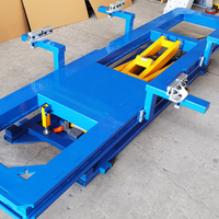 Machine d'alignement de carrosserie de garage WT L-10 / Machine de redressage de châssis automobile avec table de travail en acier de 4200 mm