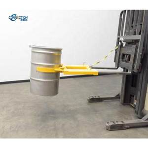 फोकलिफ्ट ड्रम लिफ्टर/55 गैलन ड्रम क्लैंप फोलिट ड्रम हाइड्रोलिक हड़पन - Product Image 5