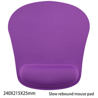 PC Gamer Office Gaming Repose-poignet Tapis de souris Repose-poignet Mousse à mémoire de forme Fibre superfine Tapis de souris confortable et durable