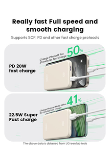 <span class=keywords><strong>Cargador</strong></span> Portátil Mini UGREEN PB507, Banco de Energía de <span class=keywords><strong>10000</strong></span> <span class=keywords><strong>mAh</strong></span>, Ultra Delgado, Tamaño Pequeño, <span class=keywords><strong>Cargador</strong></span> de Teléfono con Pantalla Digital - Product Image 3