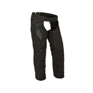 Chaqueta de Motocicleta Transpirable de Cuero PU para Mujer, Textil, Negra, para Motociclismo al Aire Libre, Impermeable, con Bordado - Product Image 1