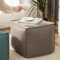 Approvisionnement d'usine stockage pouf lecture loisirs pouf pouf décor à la maison coussin de sol détachable repose-pieds repose-pieds pouf