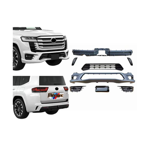 Kit de carrosserie d'accessoires de calandre de pare-chocs avant en plastique PP Modellista pour Toyota <span class=keywords><strong>Land</strong></span> Cruiser Lc300 Vxr 2021-2023 - Product Image 1