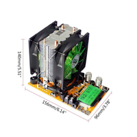 ATORCH 180W Testeur de charge électronique intelligent G8TB, module de test de capacité de batterie CC réglable avec résistance USB