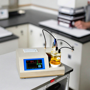 Penganalisa kelembaban air <span class=keywords><strong>Karl</strong></span> <span class=keywords><strong>Fischer</strong></span> Titrator perlengkapan pengujian konten Air Minyak kelembaban meteran kadar air - Product Image 3