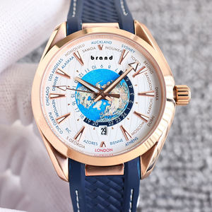 Groothandelsprijs Vs Horloges Super Vsf <span class=keywords><strong>Aqua</strong></span> Terra Worldtimer Beweging Stalen Horloges Heren Pols Luxe Automatische Relojes Hombre - Product Image 4