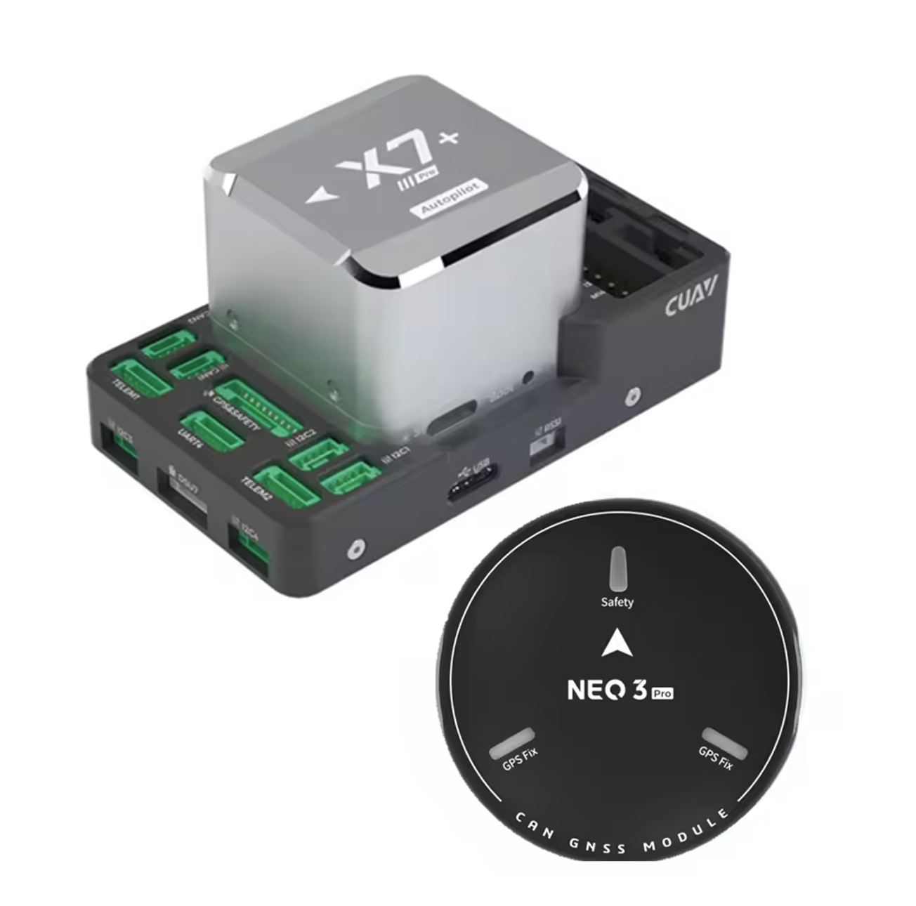 Pro noyau de CUAV X7 + avec le conseil fc + NEO 3 pro GPS