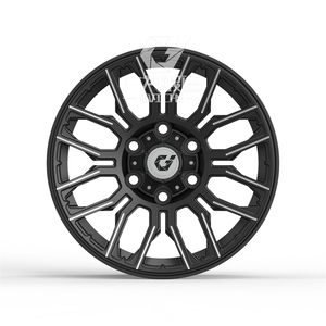 GVICHN Jantes tout-terrain 4x4 personnalisées 6x139.7 17\"-22\" en alliage d'aluminium forgé, finition noire, état neuf, MOQ 4 pièces - Product Image 2