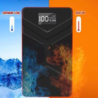 Démarreur de Voiture Portable 12V - Batterie d'Urgence 20000mAh avec Affichage Numérique 60W pour Camion, Voiture, SUV, Moto
