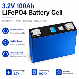 โรงงานผลิตแบตเตอรี่ LiFePO4 แบบแท่งปริซึม <span class=keywords><strong>3</strong></span>.2V 100Ah เกรด A สำหรับชุด ESS พลังงานแสงอาทิตย์ - Product Image 2