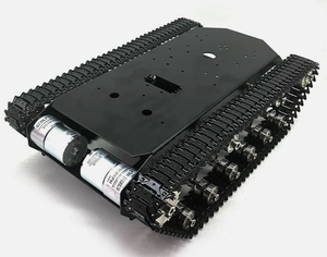 Tragfähigkeit 1 Tonne Bürstenloser Motorantrieb Elektrisches Ketten gehäuse 48-V-Gummikettensystem 360-Grad-Drehfernbedienung - Product Image 4