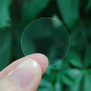 Custom Clear Thermal Transfer <strong>Labes</strong> Rolls Vinyl PP Transparent Blank Glossy Circle Dots <strong>Sticker</strong> - Product Image 5