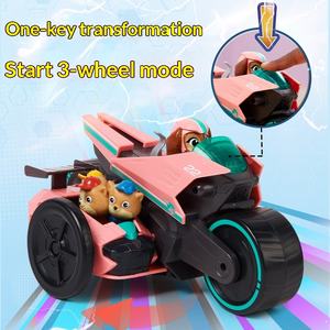 Nouveau modèle de jouet en PVC Lipperti : Véhicule de patrouille moto de sauvetage transformable pour bébé, inspiré du film de l'exploit héroïque de l'équipe Wangwang - Product Image 2