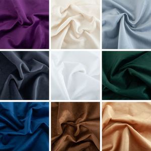 Expédition rapide, vente en gros de tissu en velours coréen extensible multicolore pour robe et textile d'intérieur - Product Image 2