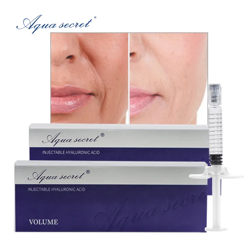 Aqua Secret High Quality Cross Linked Injection Hyaluronic Acid Dermal Filler Injection To Anti-aging