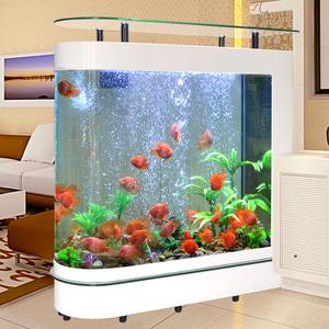<span class=keywords><strong>Aquarium</strong></span> en verre transparent sur mesure, grand cube, <span class=keywords><strong>aquarium</strong></span> pour poissons, <span class=keywords><strong>aquarium</strong></span> en verre avec façade bombée - Product Image 4