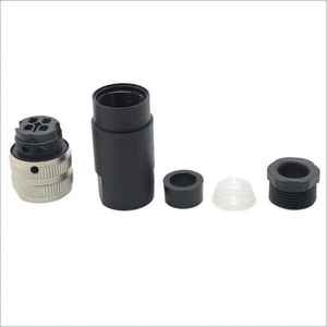 Conector Circular Macho DIN de 4 Pines y 7/8'' a Prueba de Agua Westsaim para Instalación en Campo, Enchufe Electrónico para Aplicaciones de Energía - Product Image 4