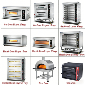 Equipo Profesional <span class=keywords><strong>de</strong></span> Panadería, Horno Eléctrico <span class=keywords><strong>de</strong></span> 2 Niveles, Horno <span class=keywords><strong>de</strong></span> Convección Industrial con Bandeja Extraíble - Product Image 6