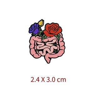 Pin de anatomía médica con diseño de pulmón, <span class=keywords><strong>estómago</strong></span> y otros órganos humanos - Product Image 5