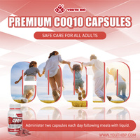 CoQ10 60mg en capsules, directement du fabricant, Vitamine B3 100mg, Extrait de Riz Rouge Fermenté 1200mg, Améliore l'immunité, 2 comprimés, HALA