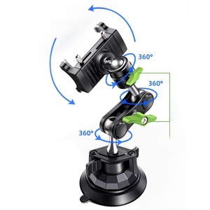 Support de téléphone universel en métal à ventouse pour <span class=keywords><strong>voiture</strong></span>, fixation pour prise de vue en vue première personne - Product Image 6