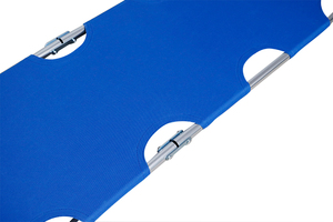 Camilla plegable de aluminio portátil Diseño compacto Tela Oxford con correas de seguridad para transferencia de emergencia - Product Image 3