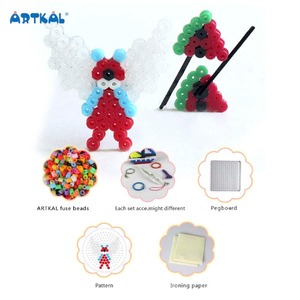 <span class=keywords><strong>Hama</strong></span> Mode Artisanat Cadeaux <span class=keywords><strong>Pas</strong></span> <span class=keywords><strong>Cher</strong></span> Fusible Perles Artkal pour Enfants Jouets - Product Image 3
