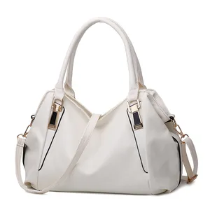unbranded work trends designer tote full grain white large business women leather lady handbags