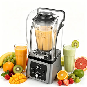 Professional 4.5L 2600W Smoothie Commercial Soundproof Juicer Heavy Duty Kitchen Multifunctional Table Mixeur Blender Powerful M - Product Image 5