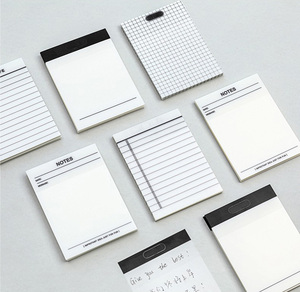 Notepad Custom Reusable Clear Self Adhesive Daily Plan Mini PET Color Transparent <b>Sticky</b> <b>Notes</b> Pads Stationary - Product Image 2