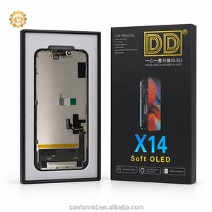Pantalla OLED Suave NID de Repuesto para iPhone 14, 14 PLUS, 14 <span class=keywords><strong>PRO</strong></span> MAX, Grosor Original de <span class=keywords><strong>1</strong></span>.1mm, Ensamblaje, Proceso COP, Pantalla LCD - Product Image 1