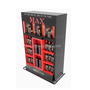 Tùy chỉnh sang trọng cao cấp hiển thị rượu vang tường Showcase Wall Mount Glass tủ trưng bày cho rượu vang - Product Image 1