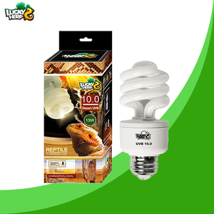 Lucky Reptile 26W <span class=keywords><strong>UVB</strong></span> 10.0 Lampe <span class=keywords><strong>UVB</strong></span> fluorescente compacte 100 <span class=keywords><strong>150</strong></span> 200 avec plastique et verre - Product Image 2