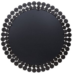 <span class=keywords><strong>Miroir</strong></span> <span class=keywords><strong>mural</strong></span> perles argentées salon salle de bain entrée suspendu monté accent maquillage rond métal bijou <span class=keywords><strong>grand</strong></span> luxe moderne - Product Image 6