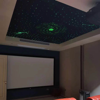 Panneau mural de plafond de diffuseur acoustique de ciel étoilé pour la conception de modèle 3D de film d'insonorisation de tuile de preuve d'absorption acoustique d'hôtel