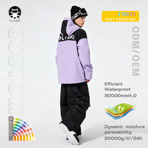 Traje de Snowboard Unisex Personalizado al por Mayor, Pantalones Cargo Holgados, Impermeables 20k/20k, Precio de Fábrica, Ropa de Esquí de Alto Rendimiento, OEM ODM - Product Image 1