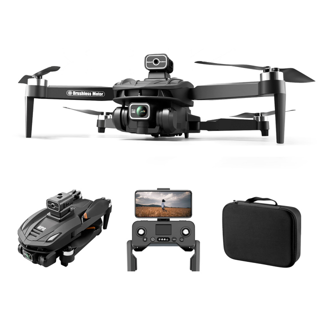 Drone with 4k V168 HD Dual Camera WiFi Fpv Visual Positioning Dron Height Preservation Rc Quadcopter